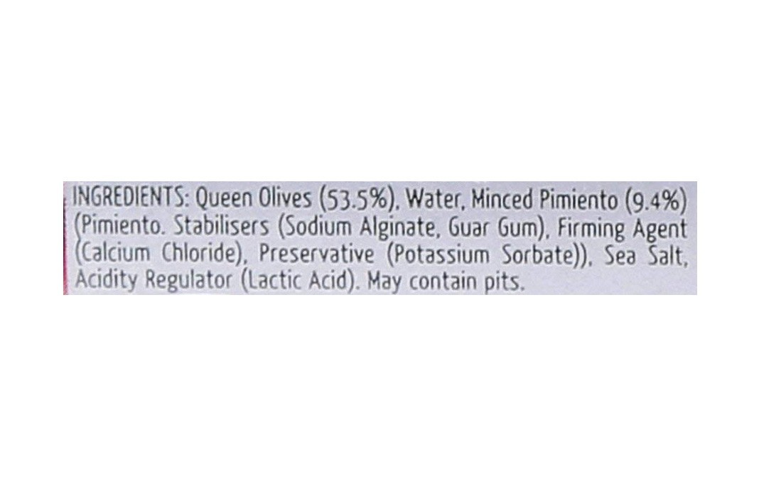 Fragata Spanish Olives Stuffed Minced Pimiento   Glass Jar  450 grams